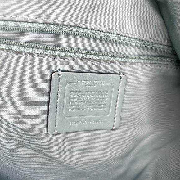 Blue Coach Backpack - Picture 6 of 7